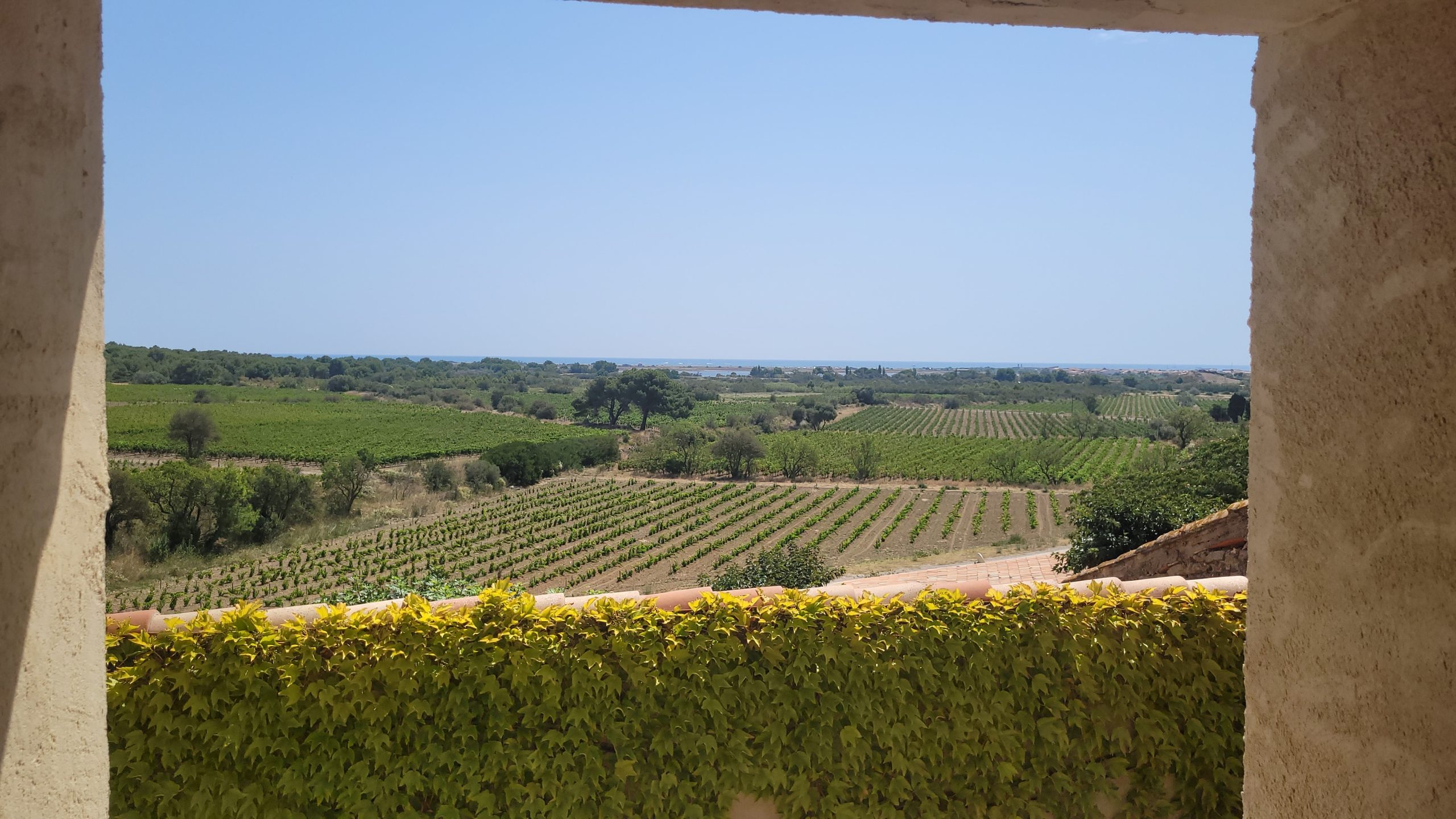 hebergement chambre horizon vue mer chateau le bouis