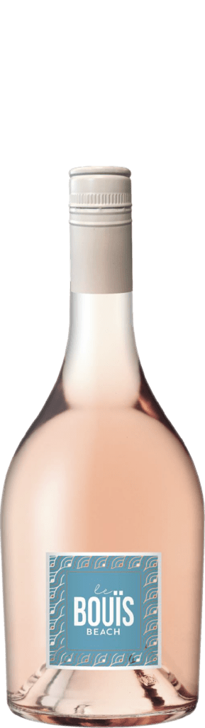 Bouteille du rosé Le Bouïs Beach, AOP Languedoc