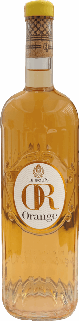 Bouteille de vin orange de macération du Château le Bouïs